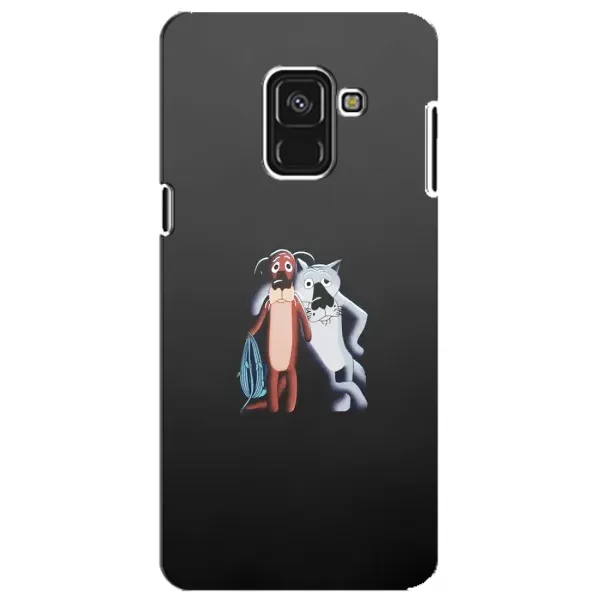Чехол с рисунком «Шо, опять» для Samsung Galaxy A8 Plus 2018 (A730F)