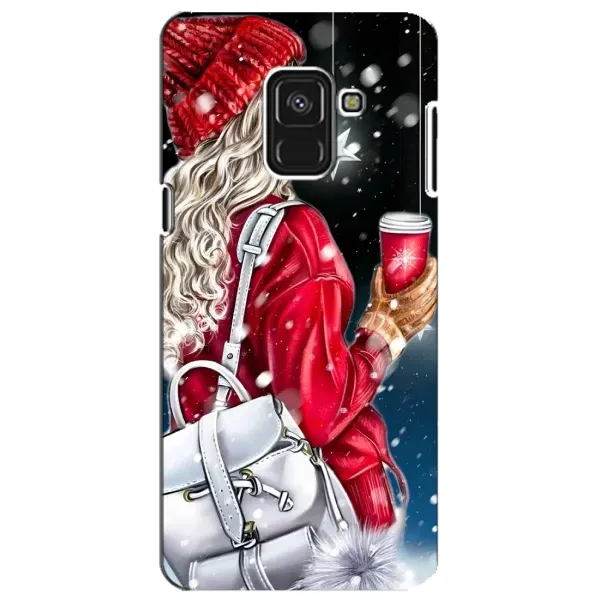 Чехол с рисунком «Зима пришла» для Samsung Galaxy A8 Plus 2018 (A730F)