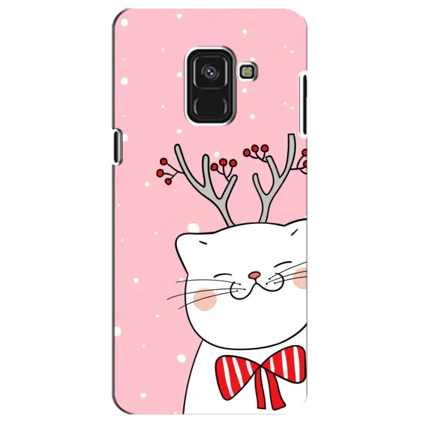 Чехол с рисунком «Зимний кот» для Samsung Galaxy A8 Plus 2018 (A730F) Чехол с рисунком «Зимний кот» для Samsung Galaxy A8 Plus 2018 (A730F)