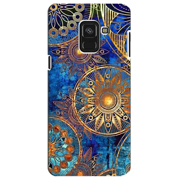 Чехол с рисунком «Золотые узоры» для Samsung Galaxy A8 Plus 2018 (A730F)