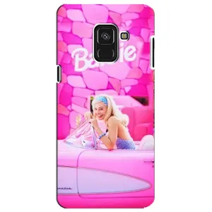 Силиконовый Чехол Барби Фильм на Samsung A8 Plus, A730F (Зставка)