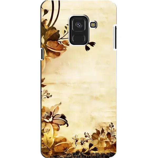 Чехол с рисунком «Арт-цветы» для Samsung Galaxy A8 2018 (A530F) Чехол с рисунком «Арт-цветы» для Samsung Galaxy A8 2018 (A530F)