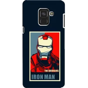 Чохол Супергерой Залізна Людина на Samsung A8, A8 2018, A530F (Art Iron man)