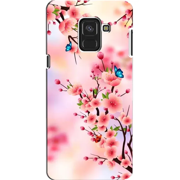 Чехол с рисунком «Бабочки на сакуре» для Samsung Galaxy A8 2018 (A530F) Чехол с рисунком «Бабочки на сакуре» для Samsung Galaxy A8 2018 (A530F)