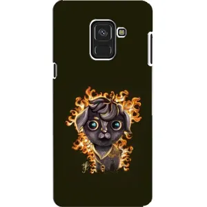 Чехлы на военную тематику для Samsung A8, A8 2018, A530F (Бавовна мем)