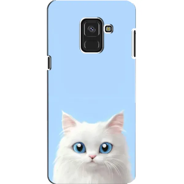 Чехол с рисунком «Белый кот» для Samsung Galaxy A8 2018 (A530F) Чехол с рисунком «Белый кот» для Samsung Galaxy A8 2018 (A530F)
