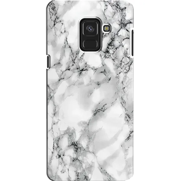 Чехол с рисунком «Белый мрамор» для Samsung Galaxy A8 2018 (A530F) Чехол с рисунком «Белый мрамор» для Samsung Galaxy A8 2018 (A530F)