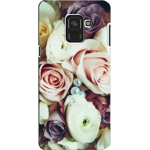 Чехлы с принтом Розочки для Samsung A8, A8 2018, A530F (Букет РОЗ)