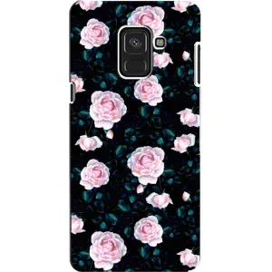 Чехлы с принтом Розочки для Samsung A8, A8 2018, A530F (Чайные розы)