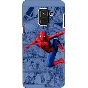 Силіконовий Чохол для Samsung A8, A8 2018, A530F (Людина павук)