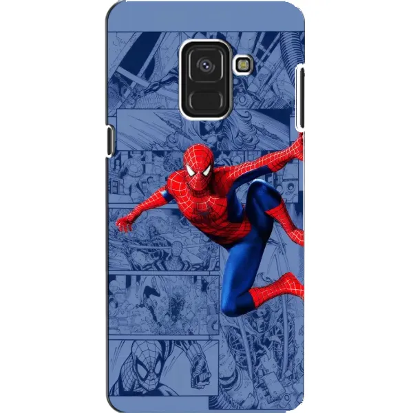 Чехол с рисунком «Человек Паук» для Samsung Galaxy A8 2018 (A530F)