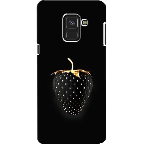 Чехол с рисунком «Чёрная клубника» для Samsung Galaxy A8 2018 (A530F) Чехол с рисунком «Чёрная клубника» для Samsung Galaxy A8 2018 (A530F)