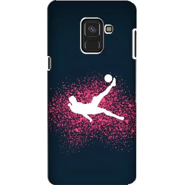 Чехол с рисунком «CR7 Удар» для Samsung Galaxy A8 2018 (A530F)
