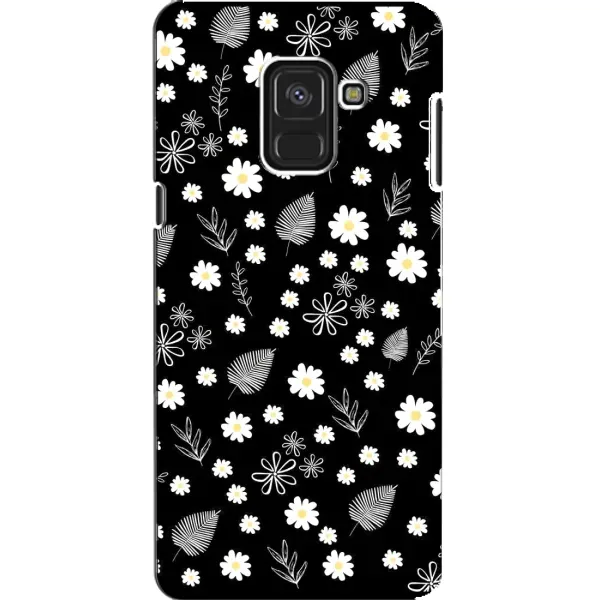Чехол с рисунком «цветение на чорном» для Samsung Galaxy A8 2018 (A530F) Чехол с рисунком «цветение на чорном» для Samsung Galaxy A8 2018 (A530F)