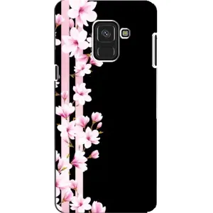 Чехлы с тематикой "ЦВЕТЫ" на Samsung A8, A8 2018, A530F (Цветочки)