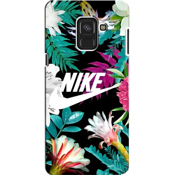 Чехол с рисунком «Цветочный Nike» для Samsung Galaxy A8 2018 (A530F) Чехол с рисунком «Цветочный Nike» для Samsung Galaxy A8 2018 (A530F)