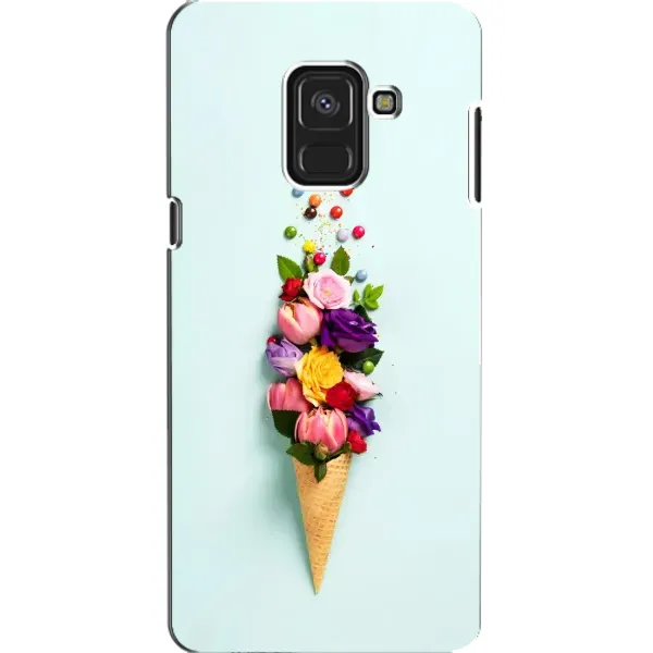 Чехол с рисунком «Цветок-мороженное» для Samsung Galaxy A8 2018 (A530F) Чехол с рисунком «Цветок-мороженное» для Samsung Galaxy A8 2018 (A530F)