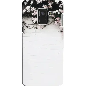 Чехлы с тематикой "ЦВЕТЫ" на Samsung A8, A8 2018, A530F (Цветы на стене)