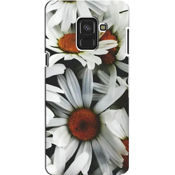 Чехол с рисунком «Цветы Ромашки» для Samsung Galaxy A8 2018 (A530F) Чехол с рисунком «Цветы Ромашки» для Samsung Galaxy A8 2018 (A530F)