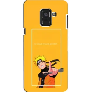 Чехлы с принтом Наруто на Samsung A8, A8 2018, A530F (Даттебаё)