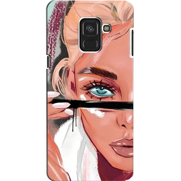 Чехол с рисунком «Девушка и ресницы» для Samsung Galaxy A8 2018 (A530F) Чехол с рисунком «Девушка и ресницы» для Samsung Galaxy A8 2018 (A530F)