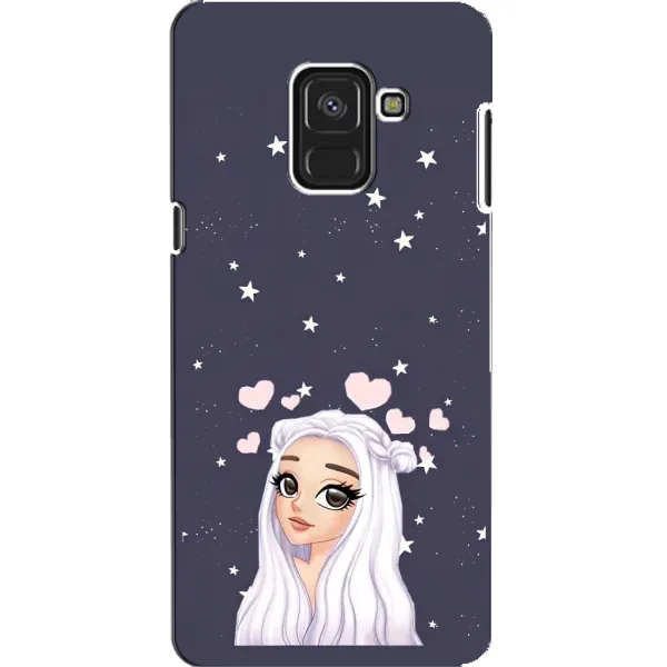 Чехол с рисунком «Девушка и сердечки» для Samsung Galaxy A8 2018 (A530F) Чехол с рисунком «Девушка и сердечки» для Samsung Galaxy A8 2018 (A530F)