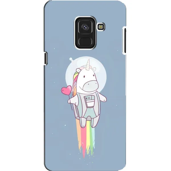 Чехол с рисунком «Единорог космонавт» для Samsung Galaxy A8 2018 (A530F) Чехол с рисунком «Единорог космонавт» для Samsung Galaxy A8 2018 (A530F)