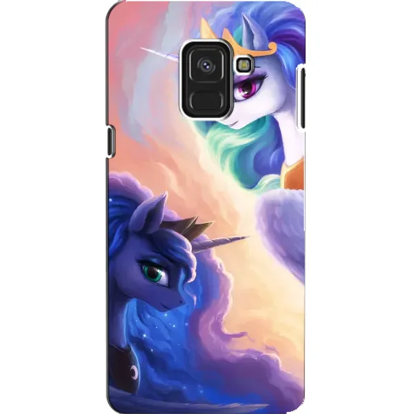 Чехол с рисунком «Единорожки на тучках» для Samsung Galaxy A8 2018 (A530F) Чехол с рисунком «Единорожки на тучках» для Samsung Galaxy A8 2018 (A530F)