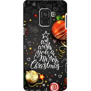 Чохол новорічна ялинка на Samsung A8, A8 2018, A530F (Ялинка)