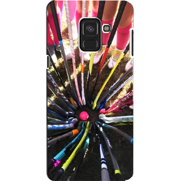 Чехол с рисунком «Флорбол» для Samsung Galaxy A8 2018 (A530F) Чехол с рисунком «Флорбол» для Samsung Galaxy A8 2018 (A530F)