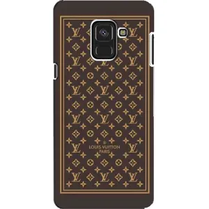 Силиконовый чехол для Samsung A8, A8 2018, A530F (ФОН Louis Vuitton Paris)
