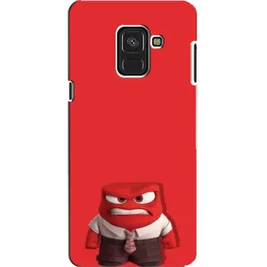 Чехол Головоломка для Samsung A8, A8 2018, A530F - (AlphaPrint) (Гнев)