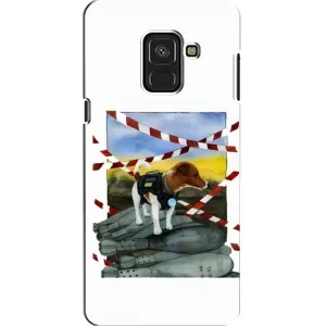 Чохол з принтом Песика Патрон для Samsung A8, A8 2018, A530F (Хоробрий Патрон)