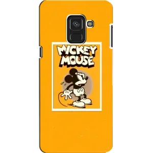 Чохли з принтом Міккі Маус на Samsung A8, A8 2018, A530F (Міккі Маус злякався)