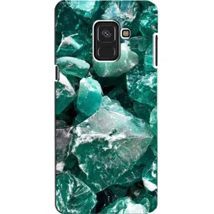 Чехол (Дорого -богато) на Samsung A8, A8 2018, A530F (Изумруд)