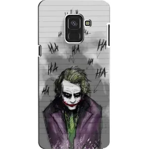 Чохли з картинкою Джокера на Samsung A8, A8 2018, A530F (Joker клоун)