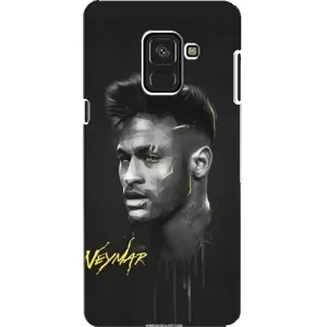 Силиконовый Чехол Samsung A8, A8 2018, A530F (Junior Neymar)