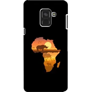 Летний Чехол на Samsung A8, A8 2018, A530F (Карта)