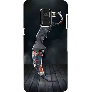 Чехол КИБЕРСПОРТ для Samsung A8, A8 2018, A530F (Кинжал КС ГО)