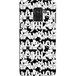 Чохли з принтом Міккі Маус на Samsung A8, A8 2018, A530F (Колаж Микки Маус)