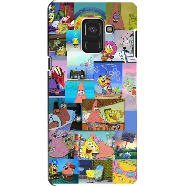Чехол с рисунком «Комиксы Спанч Боб» для Samsung Galaxy A8 2018 (A530F) Чехол с рисунком «Комиксы Спанч Боб» для Samsung Galaxy A8 2018 (A530F)