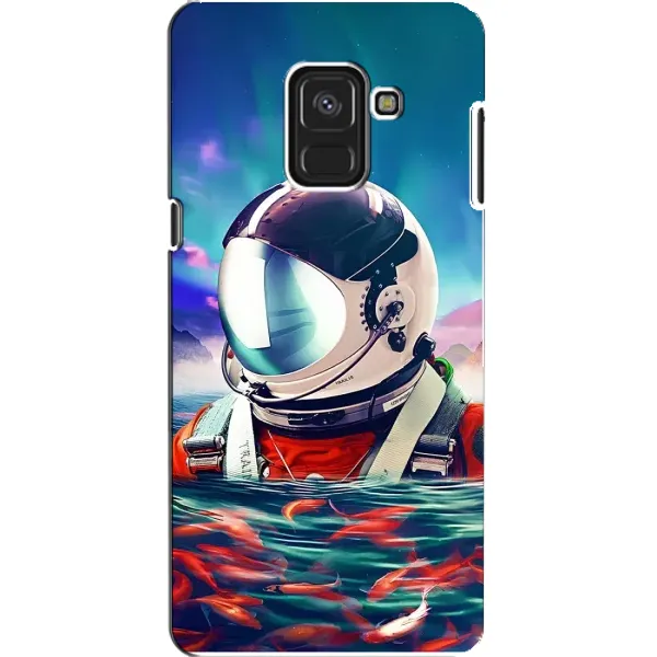 Чехол с рисунком «Космонавт в воде» для Samsung Galaxy A8 2018 (A530F) Чехол с рисунком «Космонавт в воде» для Samsung Galaxy A8 2018 (A530F)