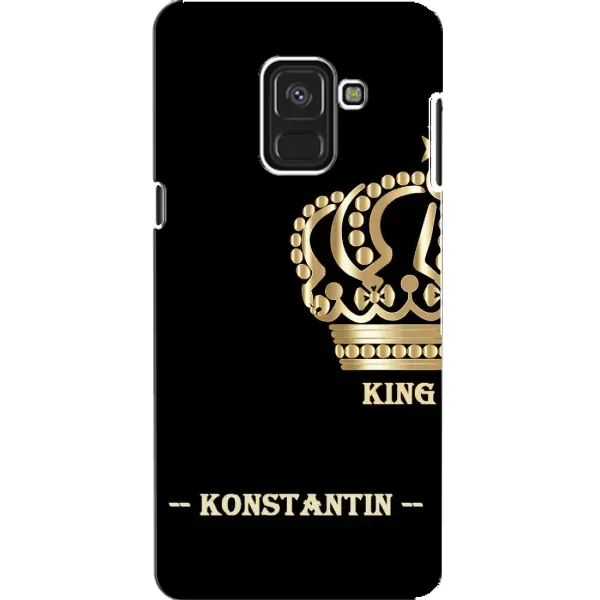 Чехол с рисунком «KOSTYA» для Samsung Galaxy A8 2018 (A530F)