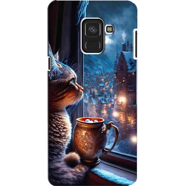 Чехол с рисунком «Кот новогодний» для Samsung Galaxy A8 2018 (A530F) Чехол с рисунком «Кот новогодний» для Samsung Galaxy A8 2018 (A530F)