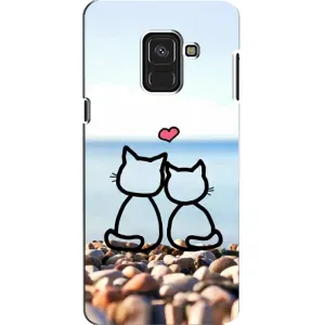 Силіконові Чохли Коханій людині для Samsung A8, A8 2018, A530F (Котейки)