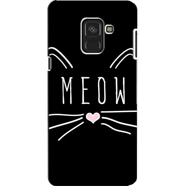 Чехол с рисунком «КОТИК MEOW» для Samsung Galaxy A8 2018 (A530F) Чехол с рисунком «КОТИК MEOW» для Samsung Galaxy A8 2018 (A530F)