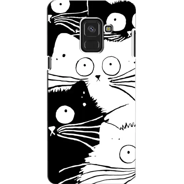 Чехол с рисунком «КОТИКИ» для Samsung Galaxy A8 2018 (A530F) Чехол с рисунком «КОТИКИ» для Samsung Galaxy A8 2018 (A530F)