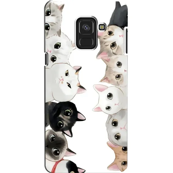 Чохол з малюнком «Коти» для Samsung Galaxy A8 2018 (A530F)