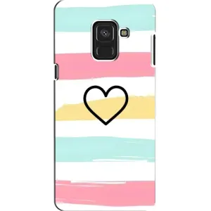 Чехлы с тематикой "Маленькие Сердечки" на Samsung A8, A8 2018, A530F (Красивое сердечко)