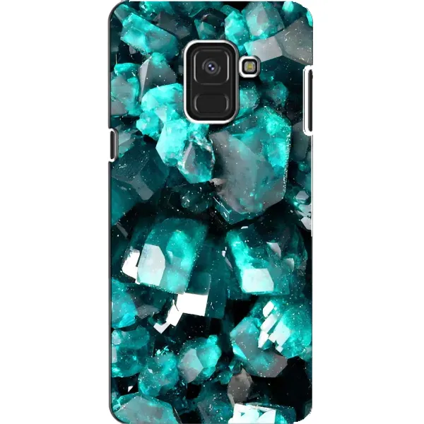 Чехол с рисунком «Кристалы» для Samsung Galaxy A8 2018 (A530F) Чехол с рисунком «Кристалы» для Samsung Galaxy A8 2018 (A530F)